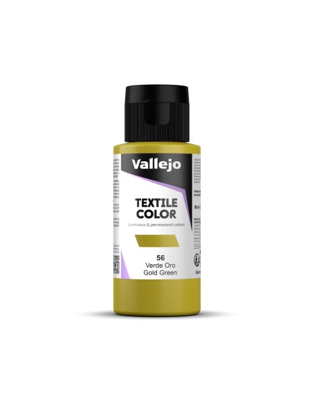Pintura Textil Vallejo 60 ml Oro Nº56