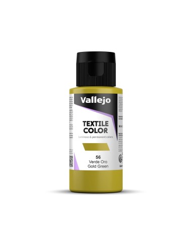 Pintura Textil Vallejo 60 ml Oro Nº56