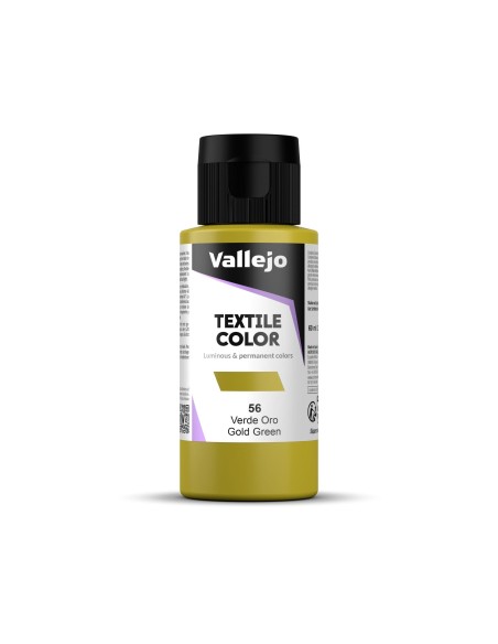 Pintura Textil Vallejo 60 ml Oro Nº56