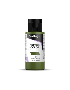 Pintura Textil Vallejo 60 ml Verde Musgo Nº57 2