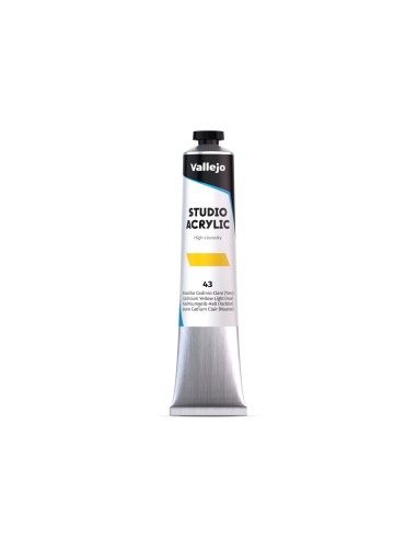 Acrílico Vallejo Amarillo Cadmio Pálido Nº43