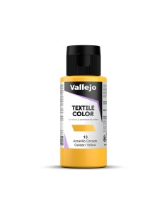 Pintura Textil Vallejo 60 ml Metálico Amarillo Nº513