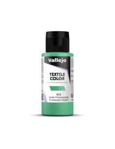 Pintura Textil Vallejo 60 ml Fuorescente Verde Nº512