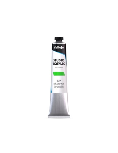 Acrílico Vallejo Verde Fluorescente  Nº937