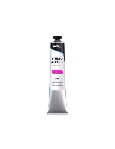 Acrílico Vallejo Magenta Fluorescente Nº935