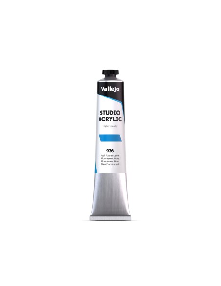 Acrílico Vallejo Azul Fluorescente Nº936