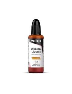 Acuarela Líquida Vallejo 32 ml Amarillo Ocre Nº140