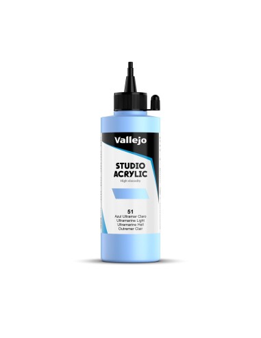 Acrílico Vallejo Azul Ultramar Claro  Nº51