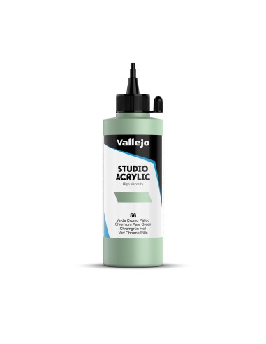 Acrílico Vallejo Verde Chormium Pálido Nº56