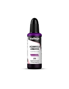 Acuarela Líquida Vallejo 32 ml Magenta Primario Nº270