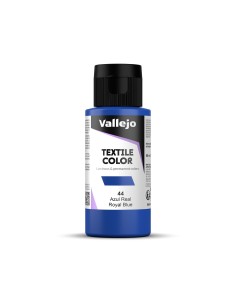 Pintura Textil Vallejo 60 ml Azul Real Nº44