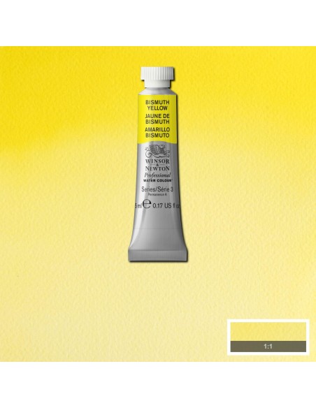 Acuarela W&N Professional Tubo Amarillo Bismuto