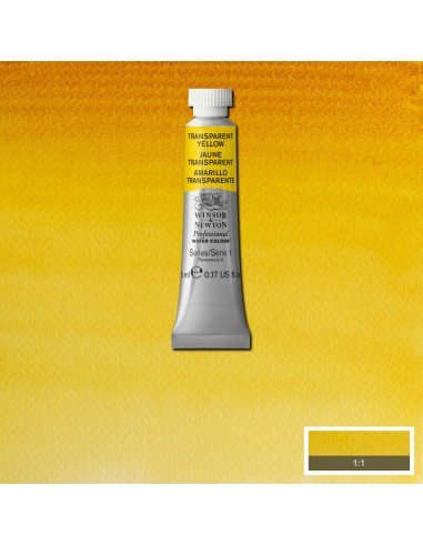 Acuarela W&N Professional Tubo Amarillo Transparente