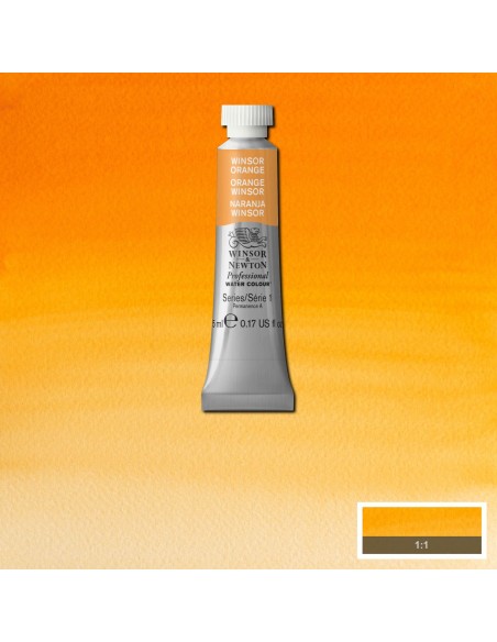 Acuarela W&N Professional Tubo Naranja Winsor