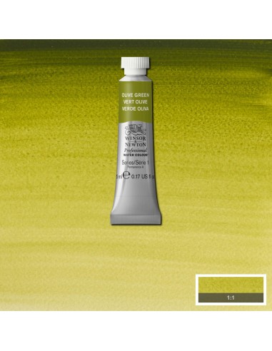 Acuarela W&N Professional Tubo Verde Oliva