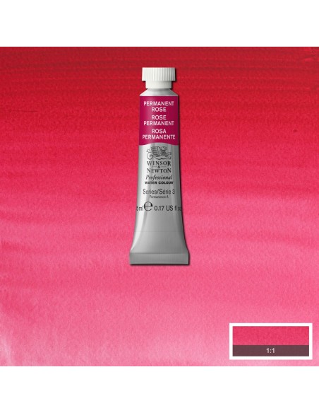 Acuarela W&N Professional Tubo Rosa Permanente