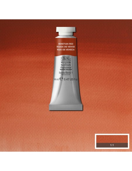 Acuarela W&N Professional Tubo Rojo de Venecia