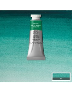 Acuarela W&N Professional Tubo Verde Esmeralda-Viridiano