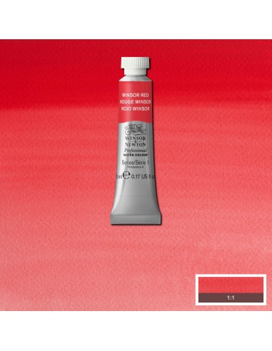 Acuarela W&N Professional Tubo Rojo Winsor