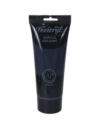 Acrílico Fevicryl 200 ml Gris Payne nº55