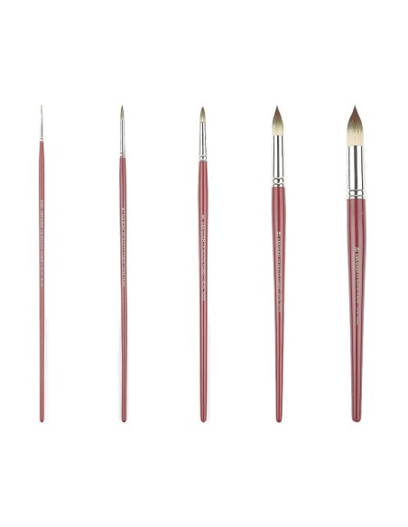 Pincel Van Gogh Redondo Sintético Tricolor 276