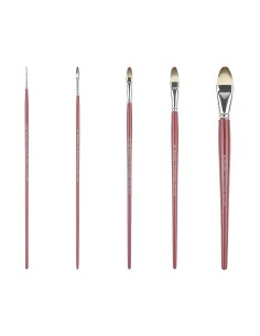 Pincel Van Gogh Lengua de Gato Sintético Tricolor 277