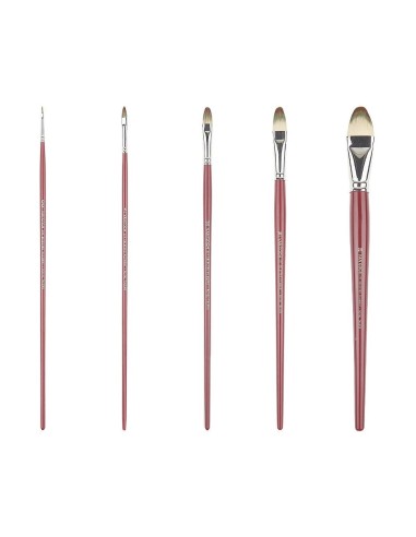 Pincel Van Gogh Lengua de Gato Sintético...