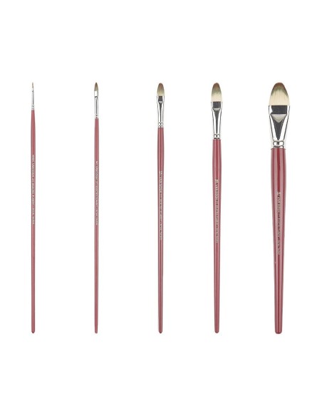 Pincel Van Gogh Lengua de Gato Sintético Tricolor 277