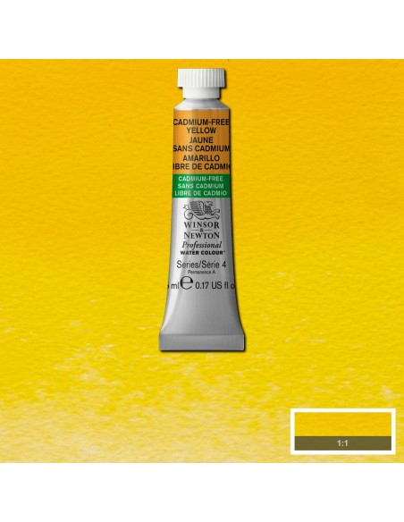 Acuarela W&N Professional Tubo Amarillo Libre de Cadmio