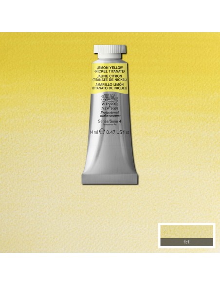 Acuarela W&N Professional Tubo Amarillo Limón