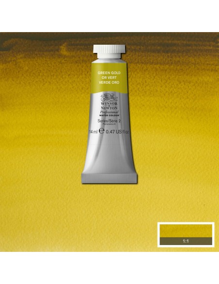 Acuarela W&N Professional Tubo Oro Verde