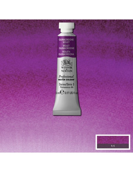 Acuarela W&N Professional Tubo Violeta de Quinacridona 