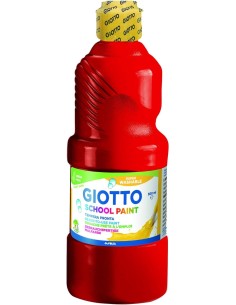 Témpera Giotto 500 ml Bermellón