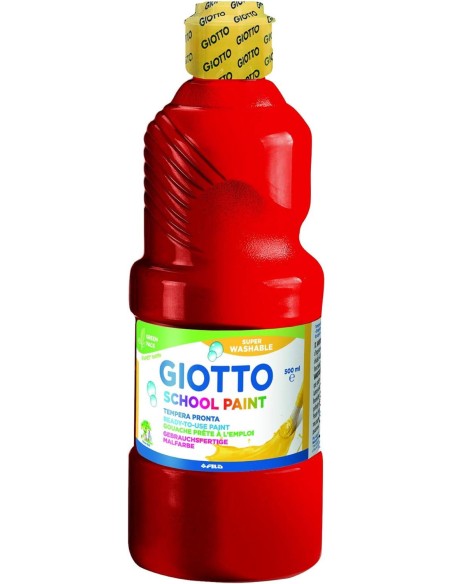 Témpera Giotto 500 ml Bermellón
