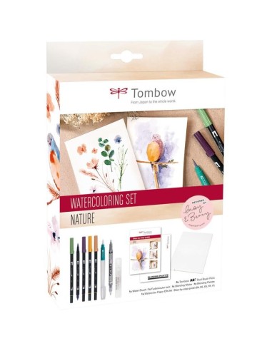 Rotulador Tombow Set Nature