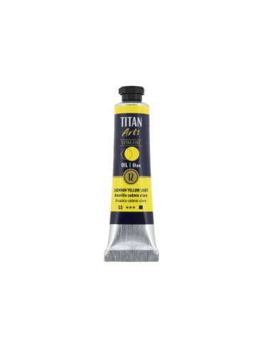 Óleo Titan Amarillo Cadmio Claro Nº12