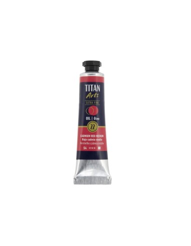 Óleo Titan Rojo Cadmio Medio Nº22