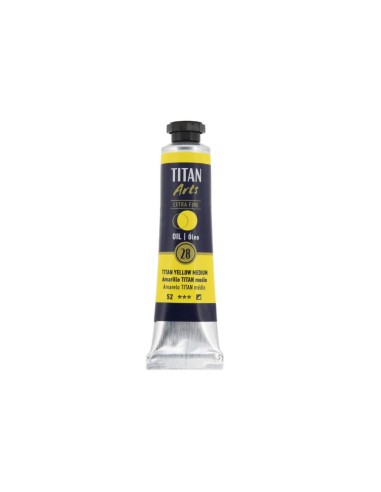 Óleo Titan Amarillo Medio Nº28