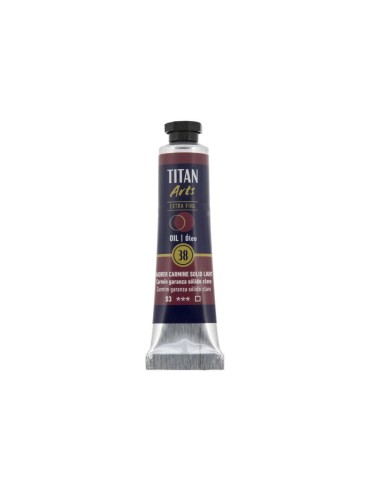 Óleo Titan Carmín Garanza Sólido Claro Nº38