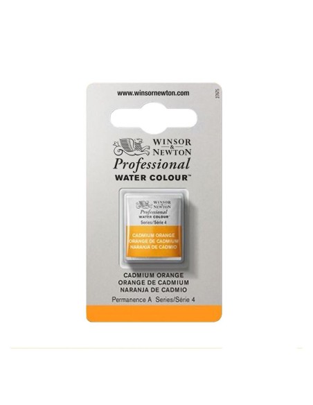 Acuarela W&N Professional 1/2 Godet Naranja de Cadmio