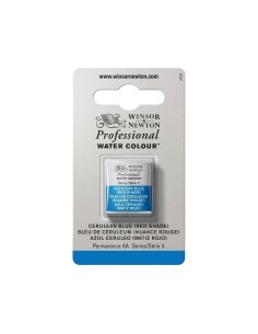 Acuarela W&N Professional 1/2 Godet Azul Cerúleo (Matiz...