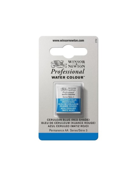 Acuarela W&N Professional 1/2 Godet Azul Cerúleo (Matiz Rojo)