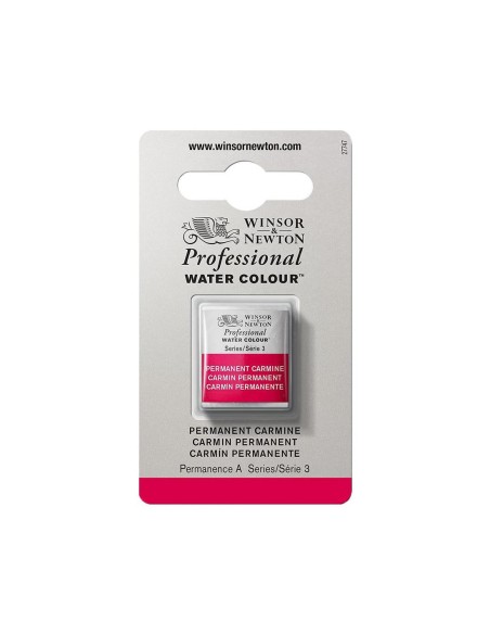 Acuarela W&N Professional 1/2 Godet Carmín Permanente