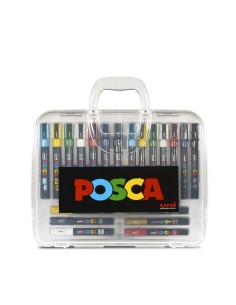 Maletín Posca Rotuladores 20 unidades