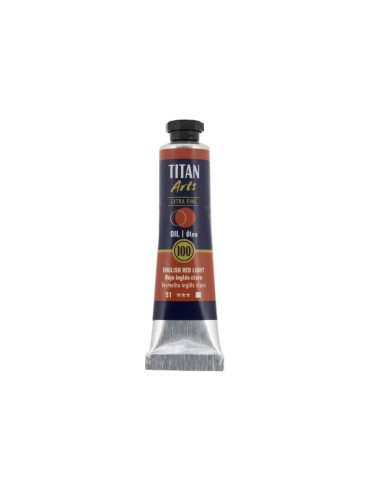 Óleo Titan Rojo Inglés Claro Nº100