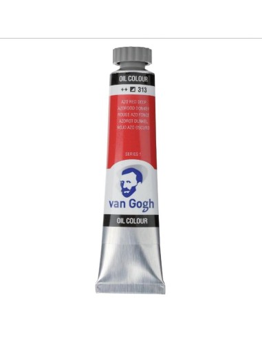 Óleo Van Gogh Rojo Azo Oscuro  Nº313