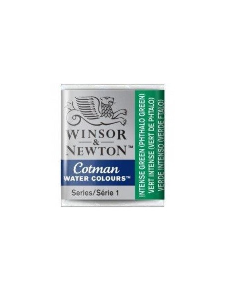Acuarela W&N Cotman 1/2 Godet Verde Intenso