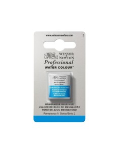 Acuarela W&N Professional 1/2 Godet Tono de Azul Manganoso