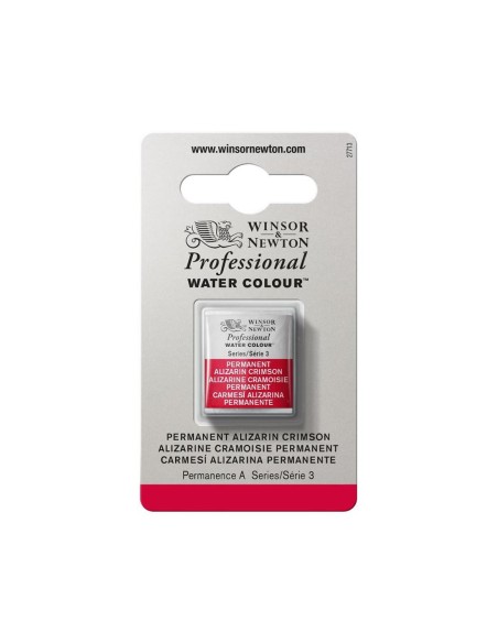 Acuarela W&N Professional 1/2 Godet Carmesí Alizarina Permanente