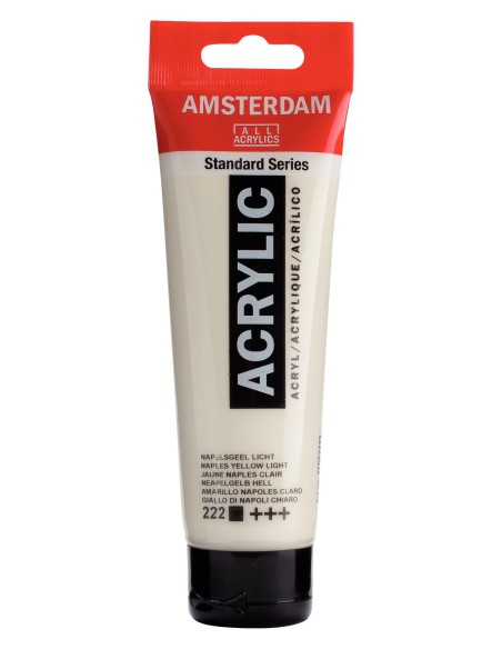 Acrílico Amsterdam Amarillo Nápoles Claro Nº222